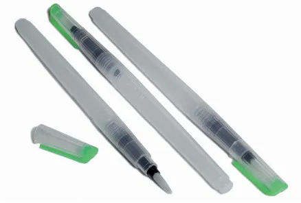 Artino Penselsæt med Vandbeholder 8ml Ass. størrelser - 3 stk